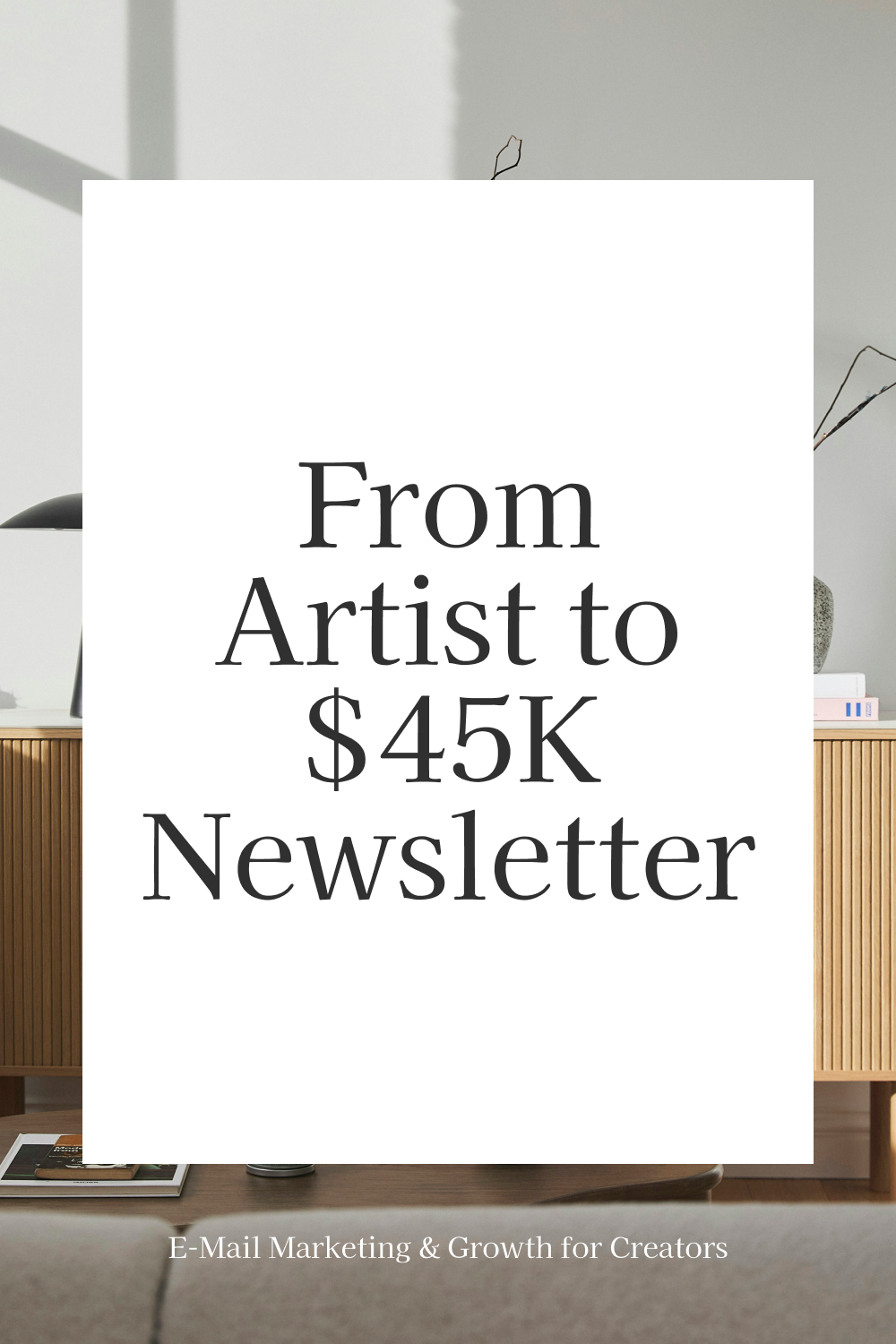 How an Artist Built a K Paid Newsletter