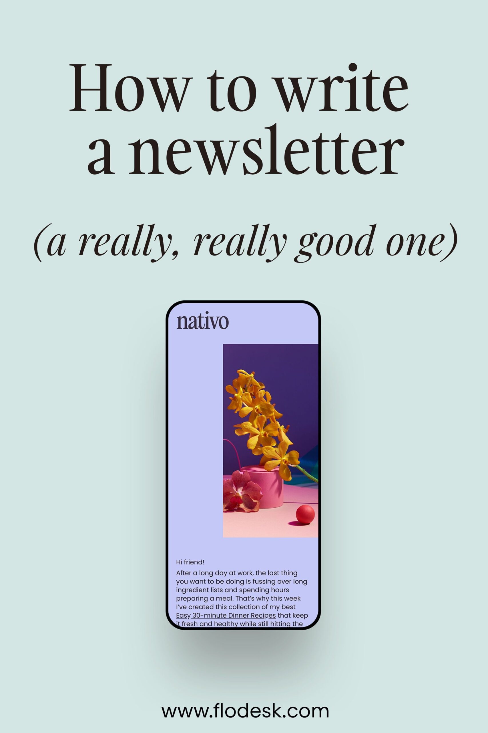 How to Write an Email Newsletter