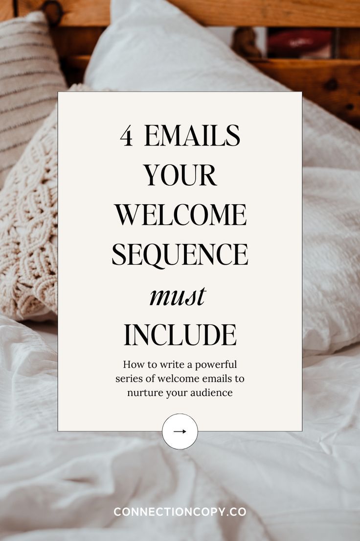 4 Emails Your Welcome Sequence Must Include | Email Marketing Tips