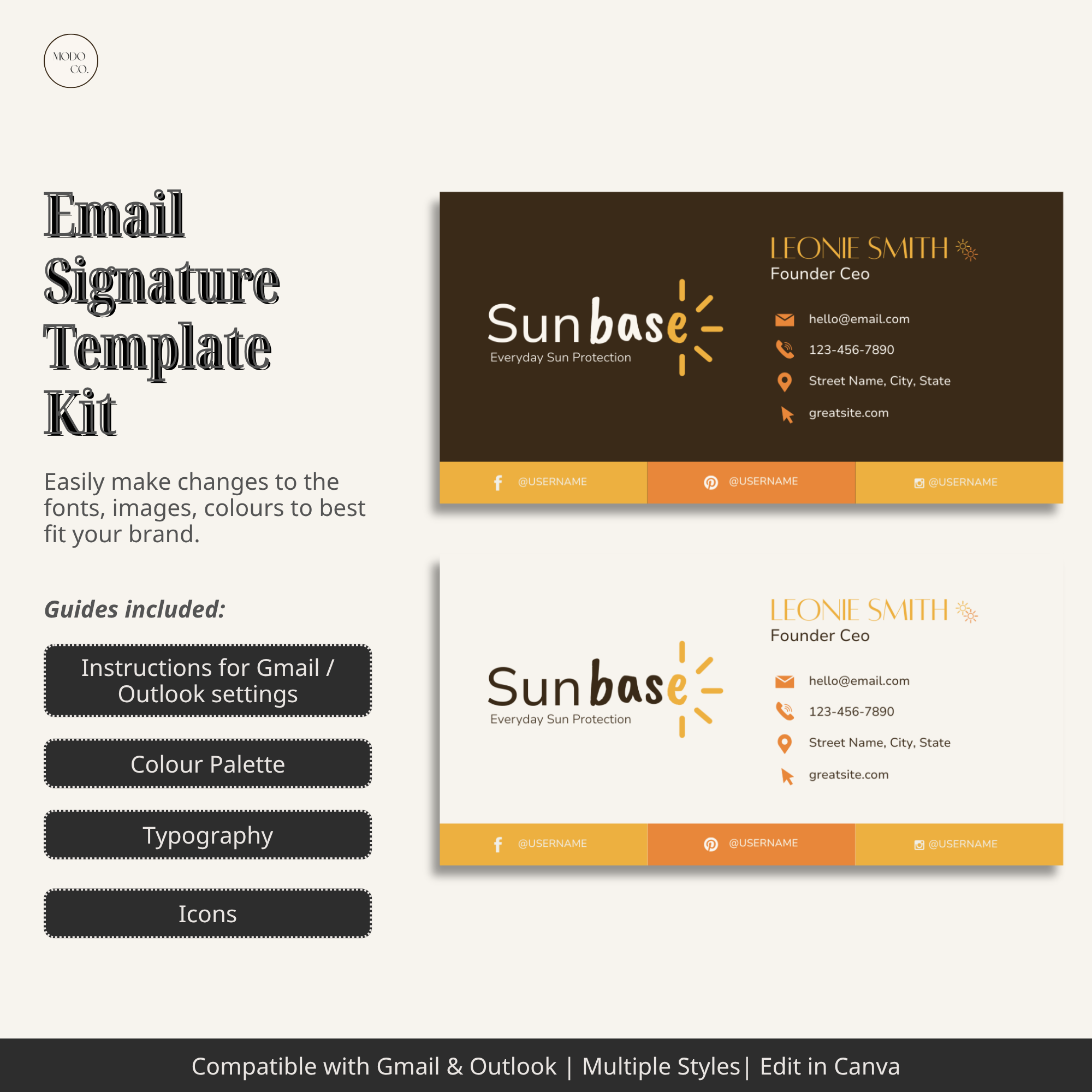 The Email Signature Template Freelancers & Small Businesses Are Using