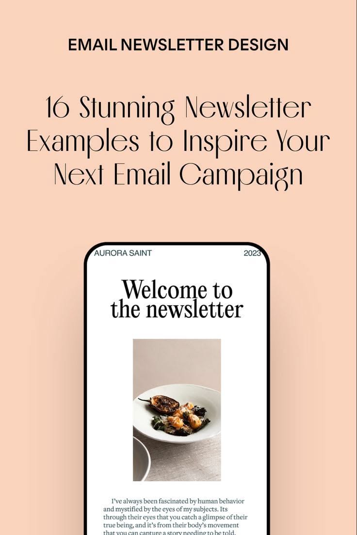 16 Examples of Stunning Email Newsletter Design