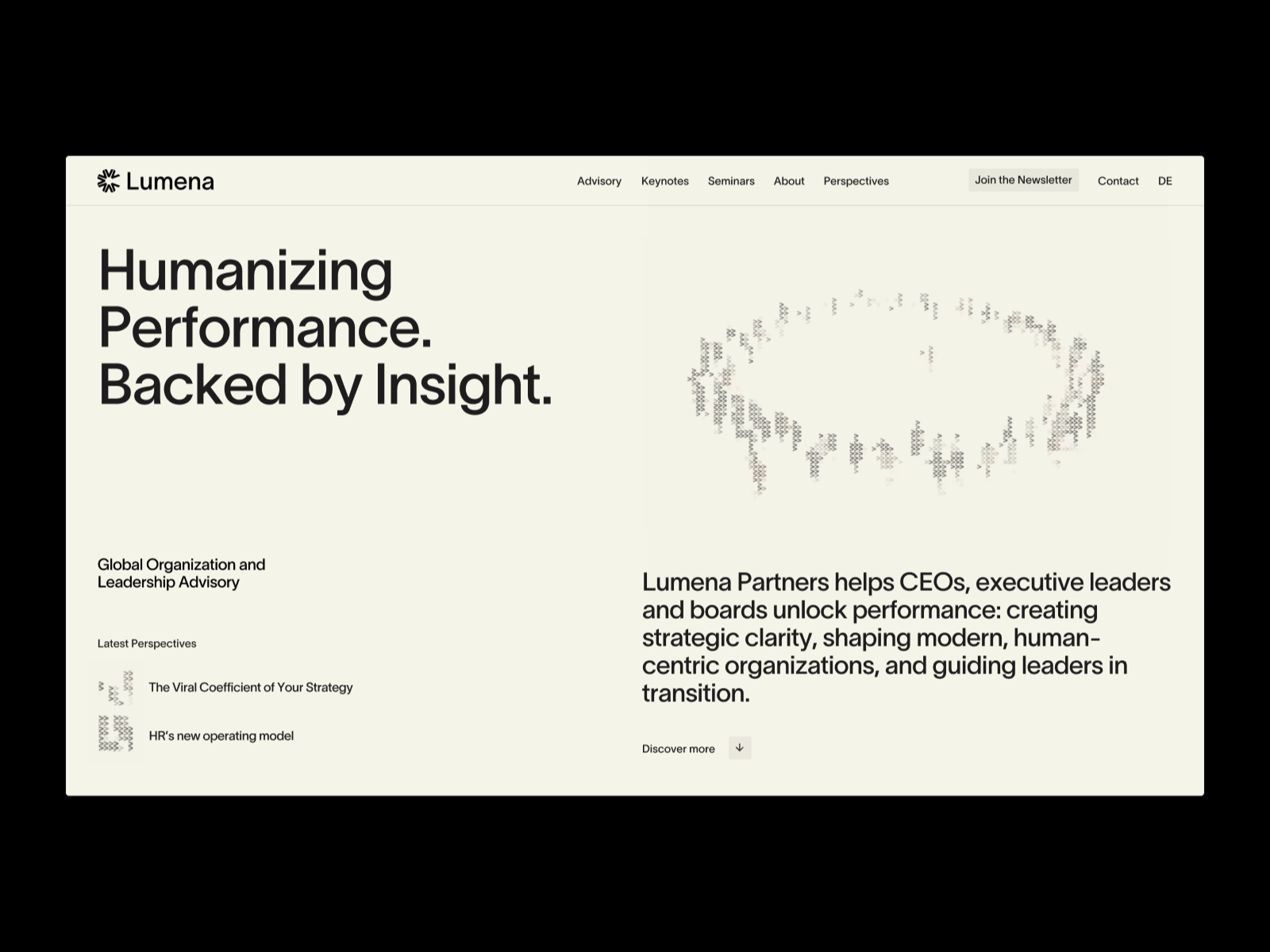 Lumena – Awwwards Honorable Mention