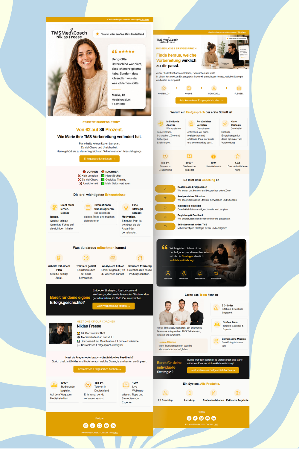 Editable Mailchimp e-mail template