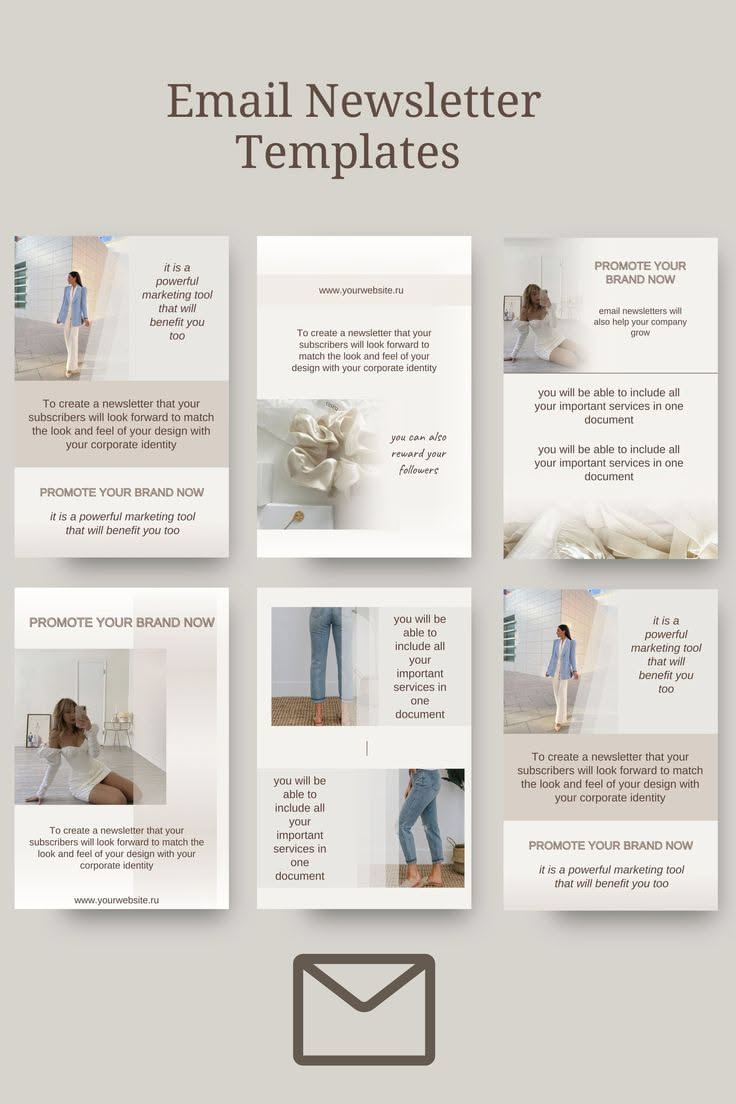 Engaging Layout Inspiration from Branded Newsletter Template
