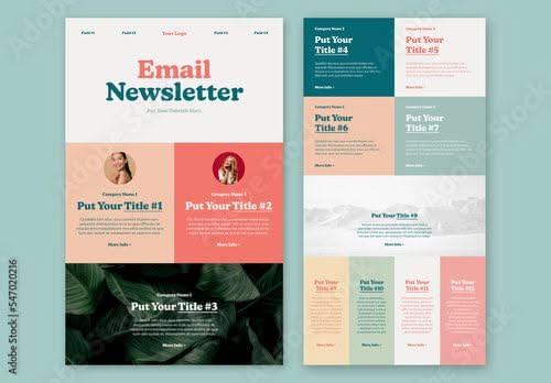 Email Newsletter Layout