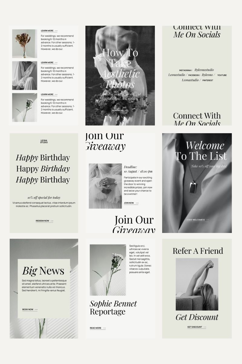 Email Newsletters Template