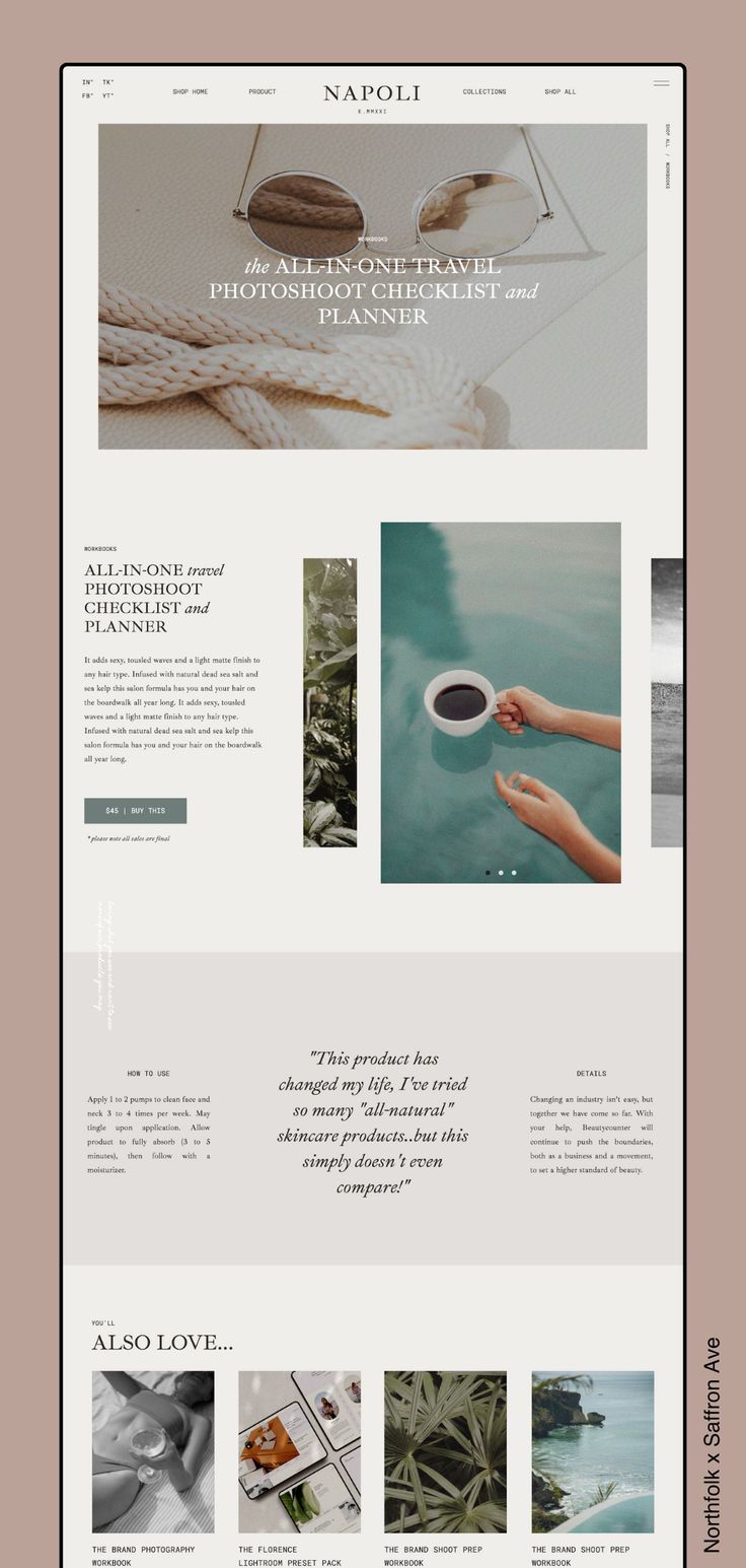 Design Your Dream Website with Napoli Showit Template: Easy Drag & Drop Customization