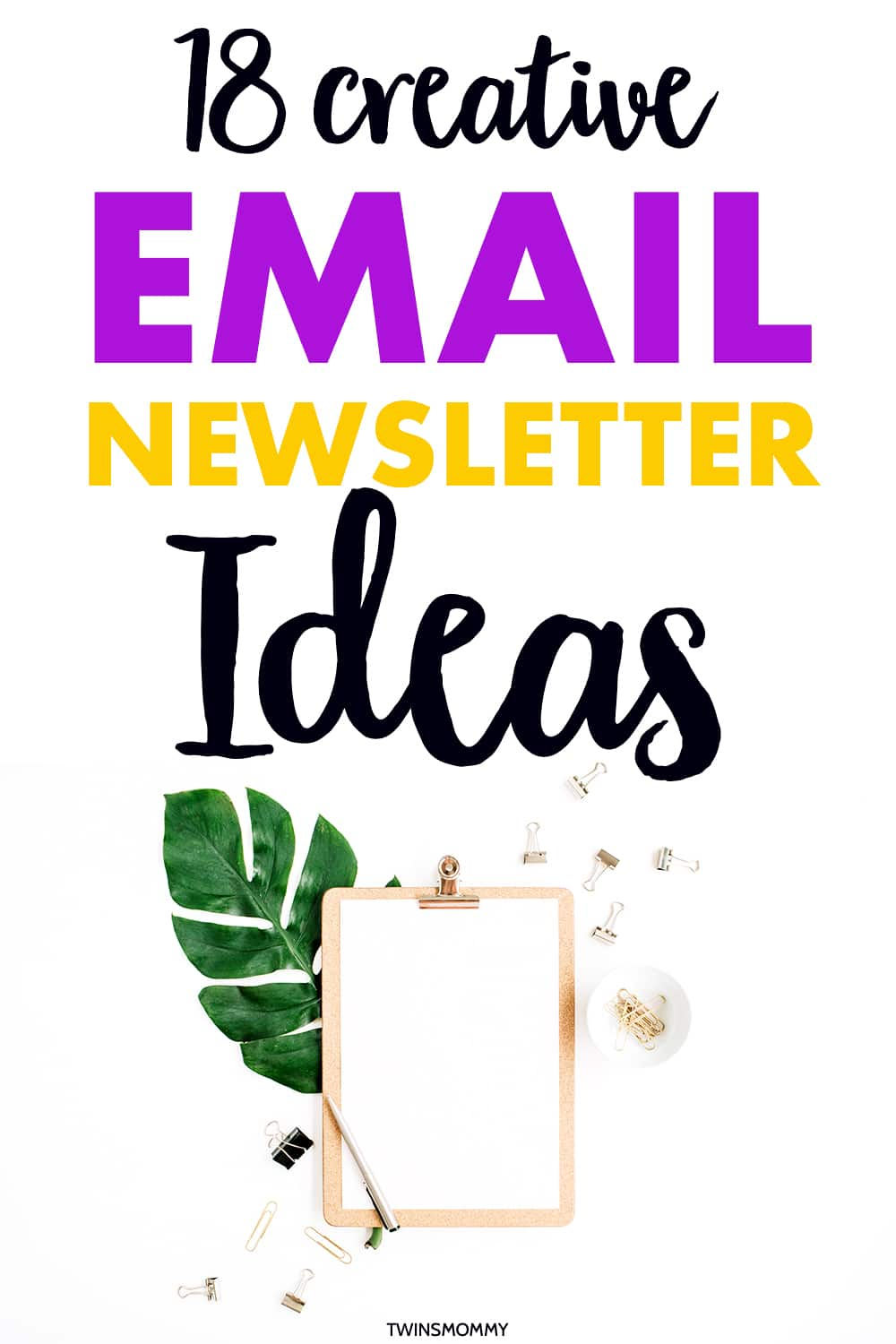 18 Best Email Newsletter Ideas for New Bloggers – Twins Mommy