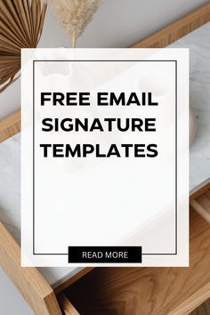 Free Email Signature Templates for a Professional Look
