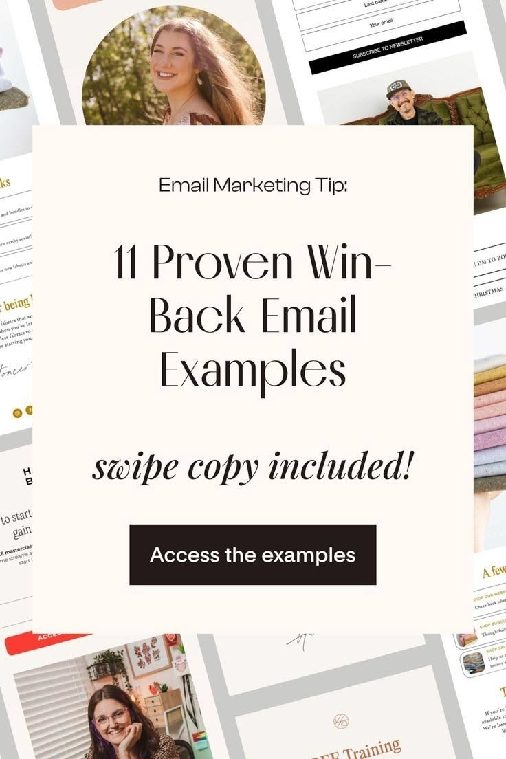 Effective Win-Back Email Templates to Re-engage Your Customers