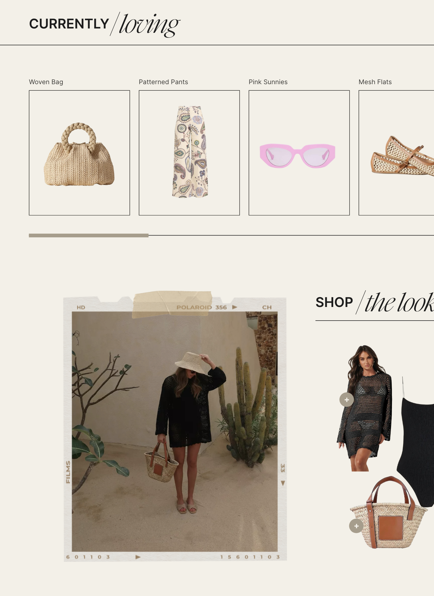 Website Details by Studio 9 Co, Designed for Amazon Influencer What Alexa Wore