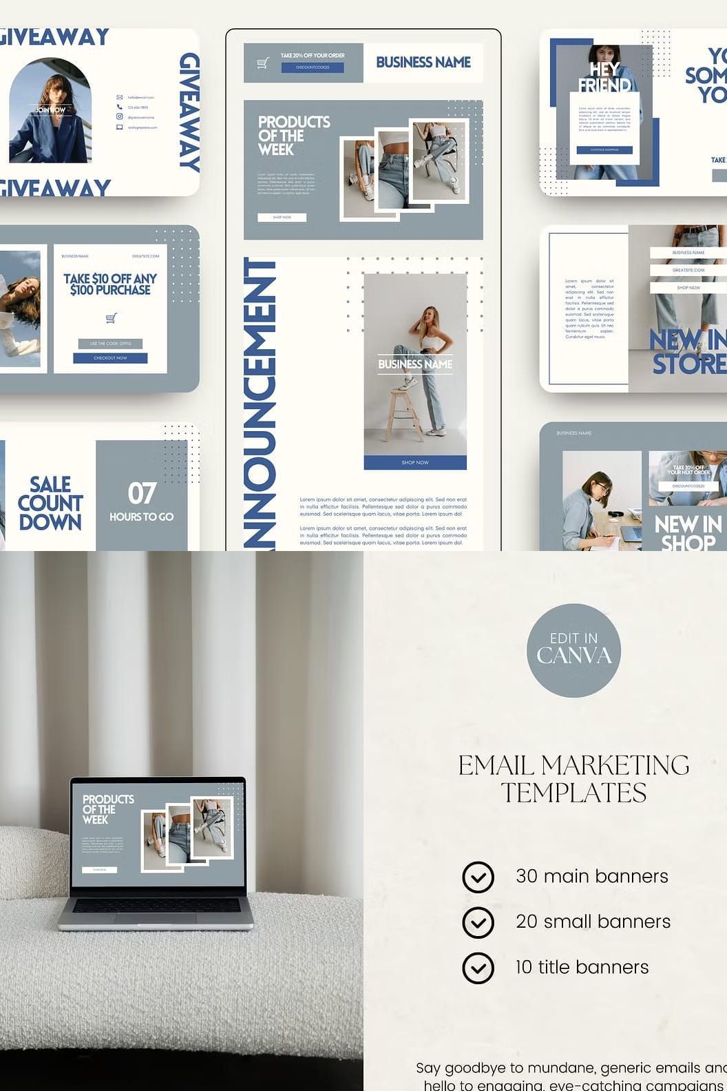 Email Marketing Newsletter Template – Siteoutsite.