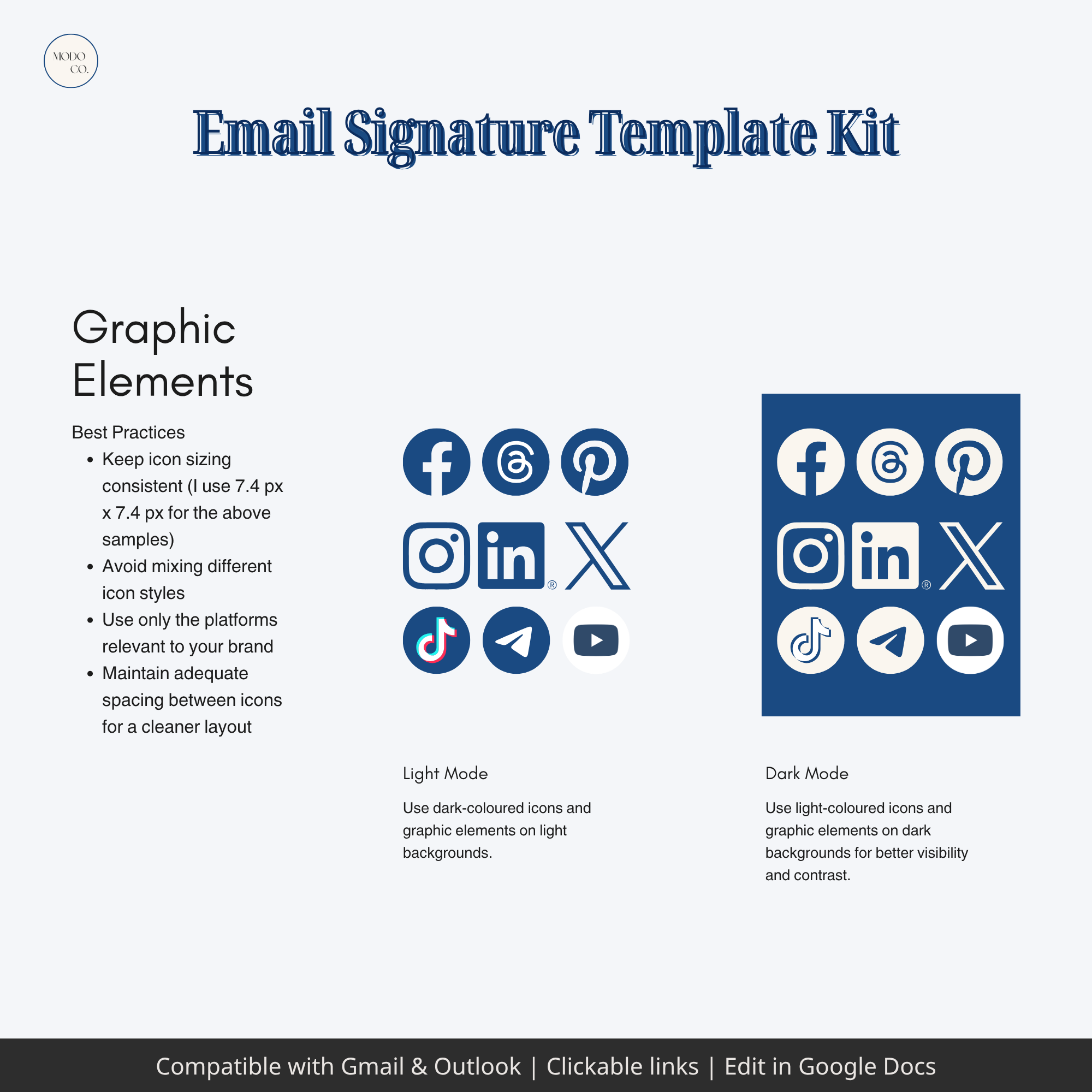 Email Signature Kit | Professional Corporate