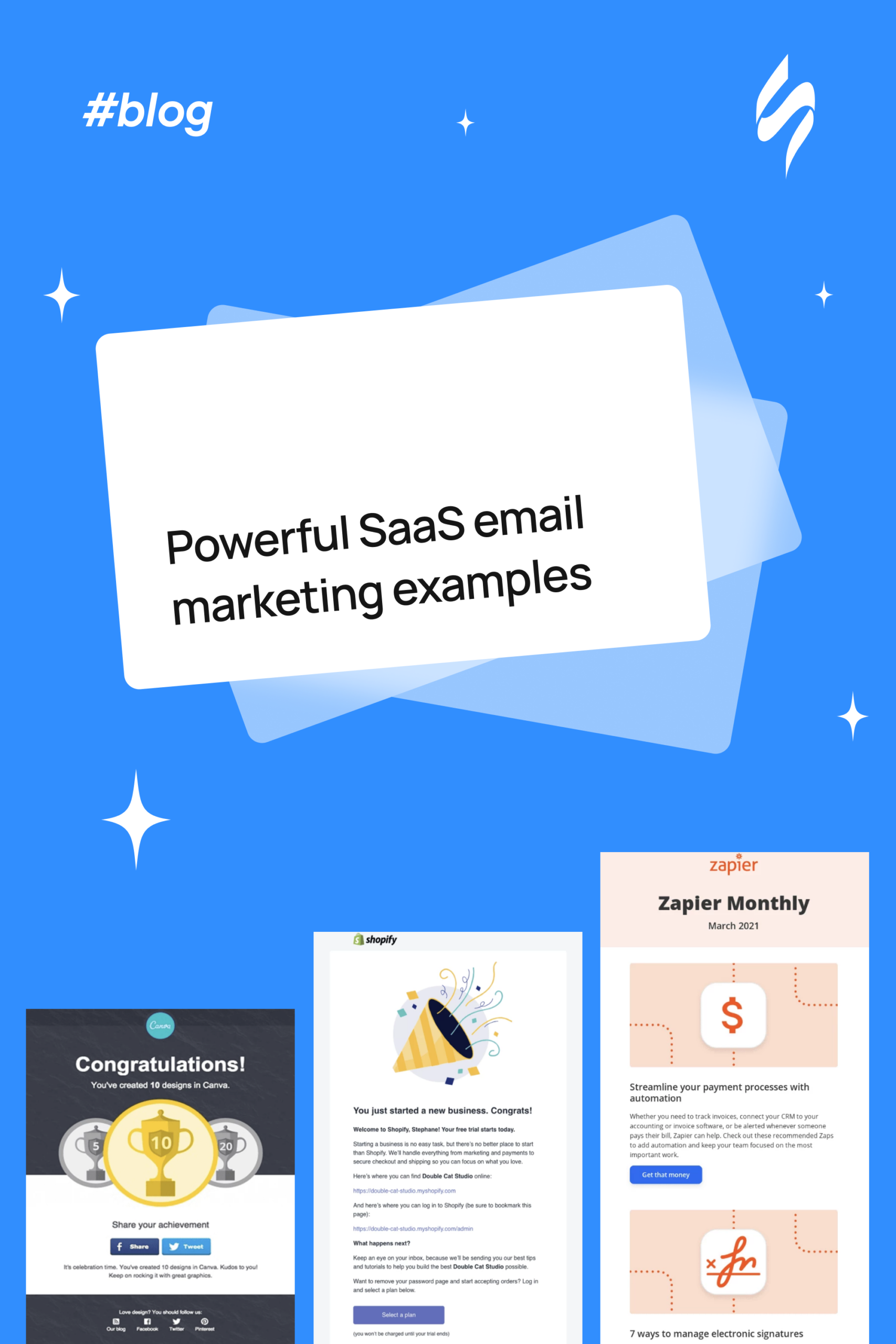 Powerful SaaS email marketing examples