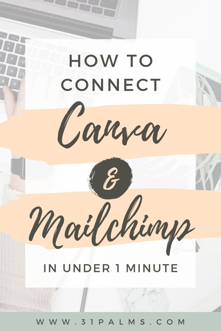 How To Connect Mailchimp & Canva to Create Email Campaigns 2848