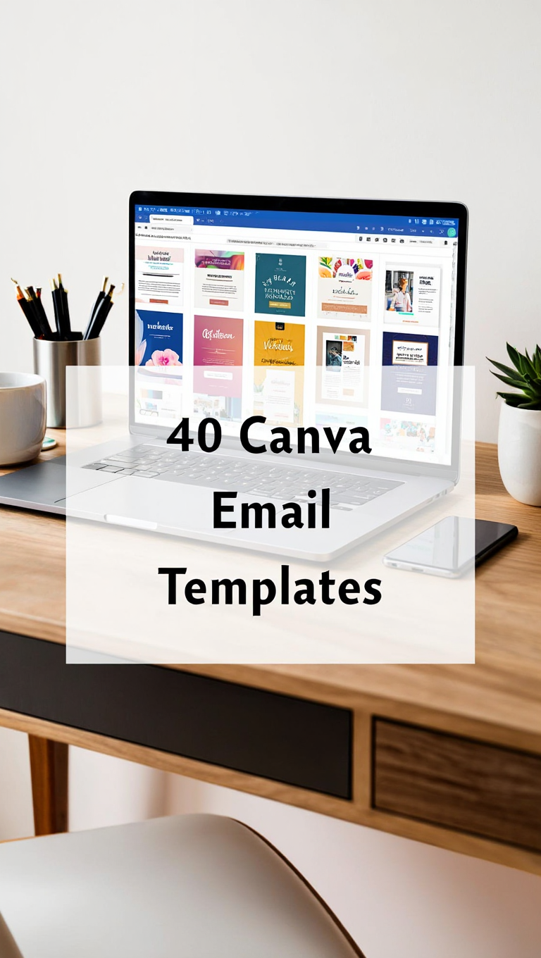 Business Announcement Email Template Pack for Canva Instant Download