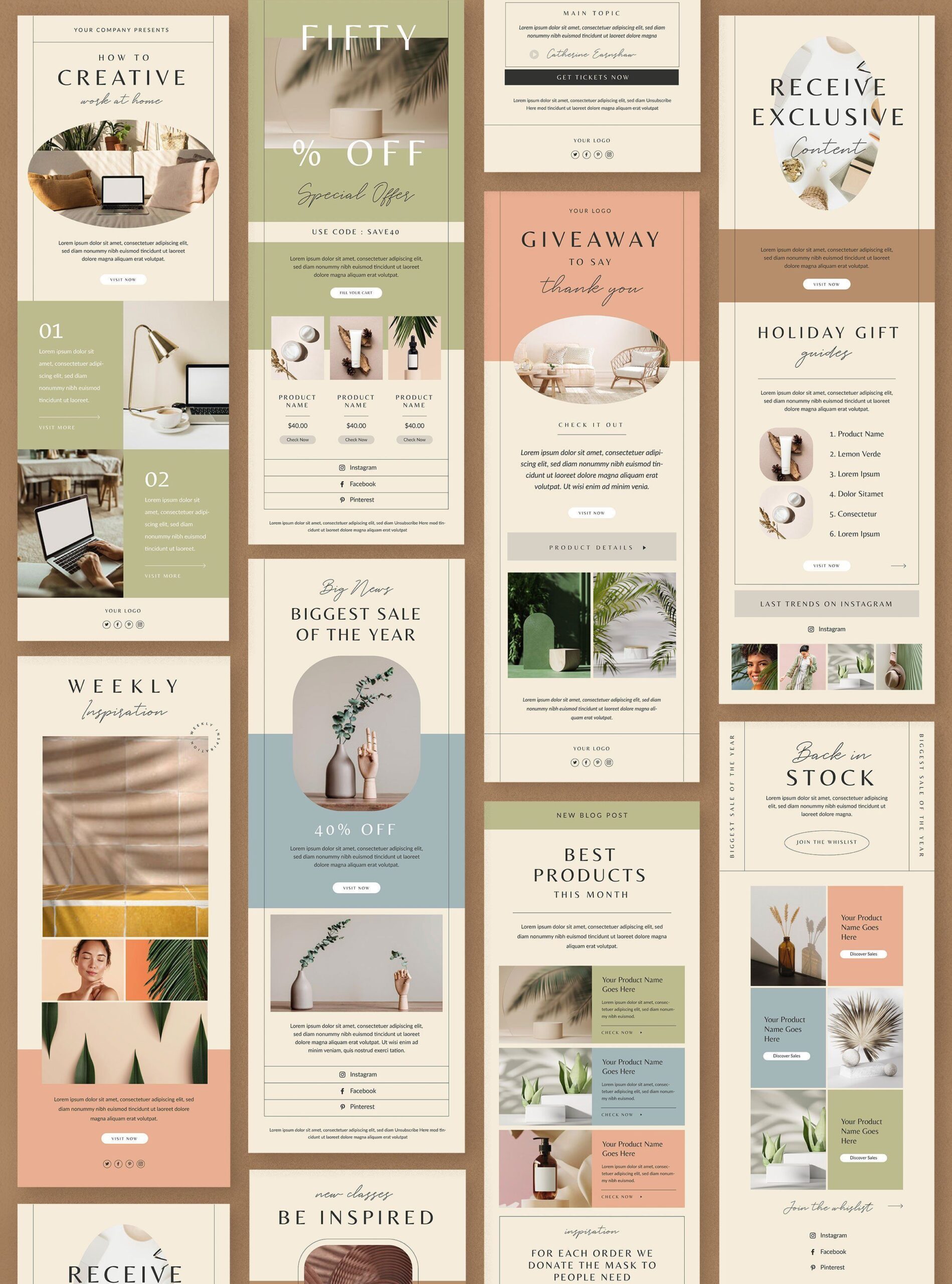Enchanted Email Newsletter Template