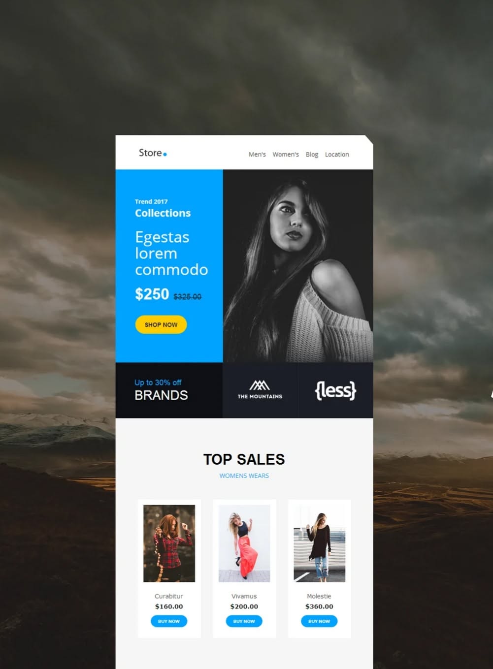 Responsive E-mail Template