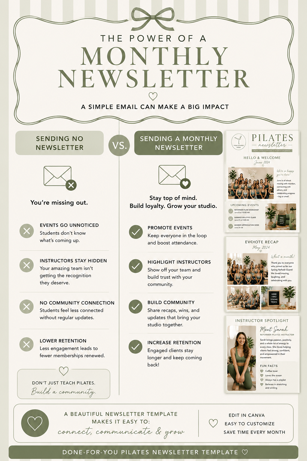 Power of a Monthly Newsletter