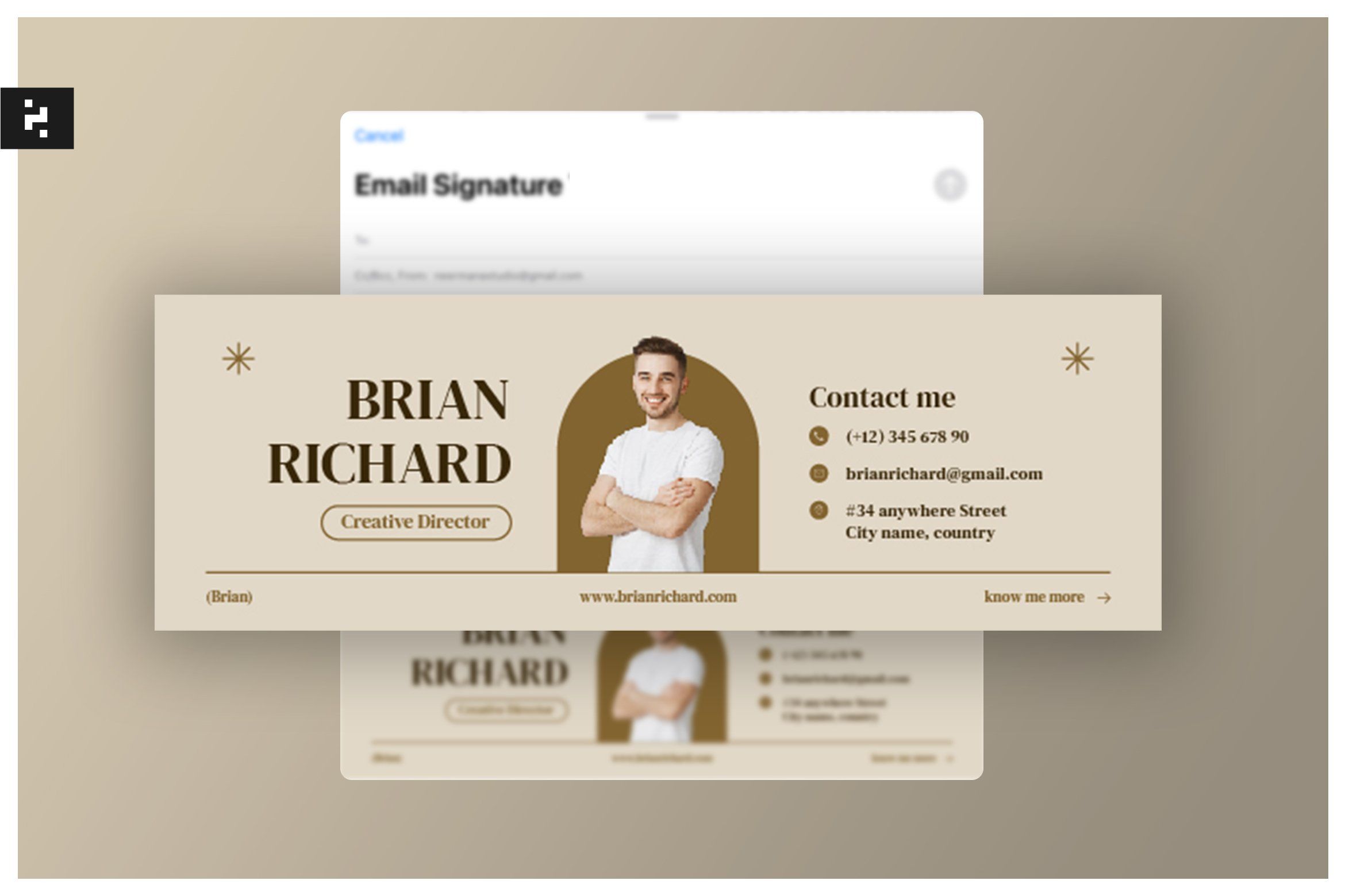 Email Signature, an Email Template by Neermana
