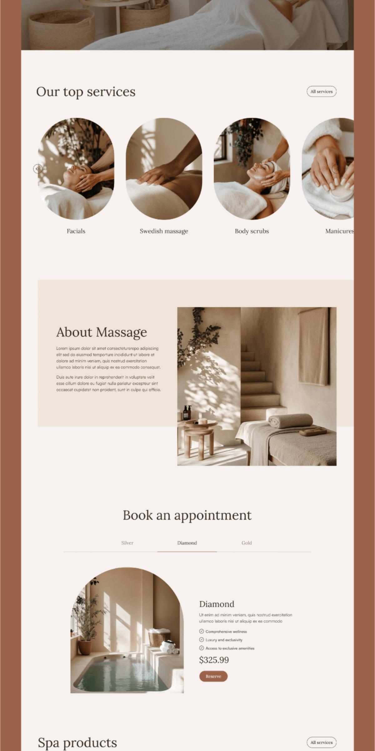 Zen – Spa HTML CSS Website Template