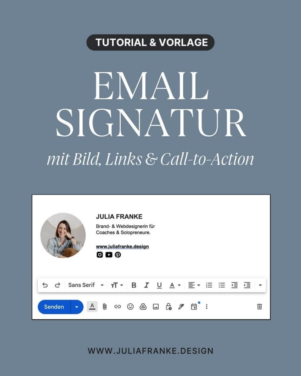 Email Signatur erstellen (in weniger als 10 Minuten)