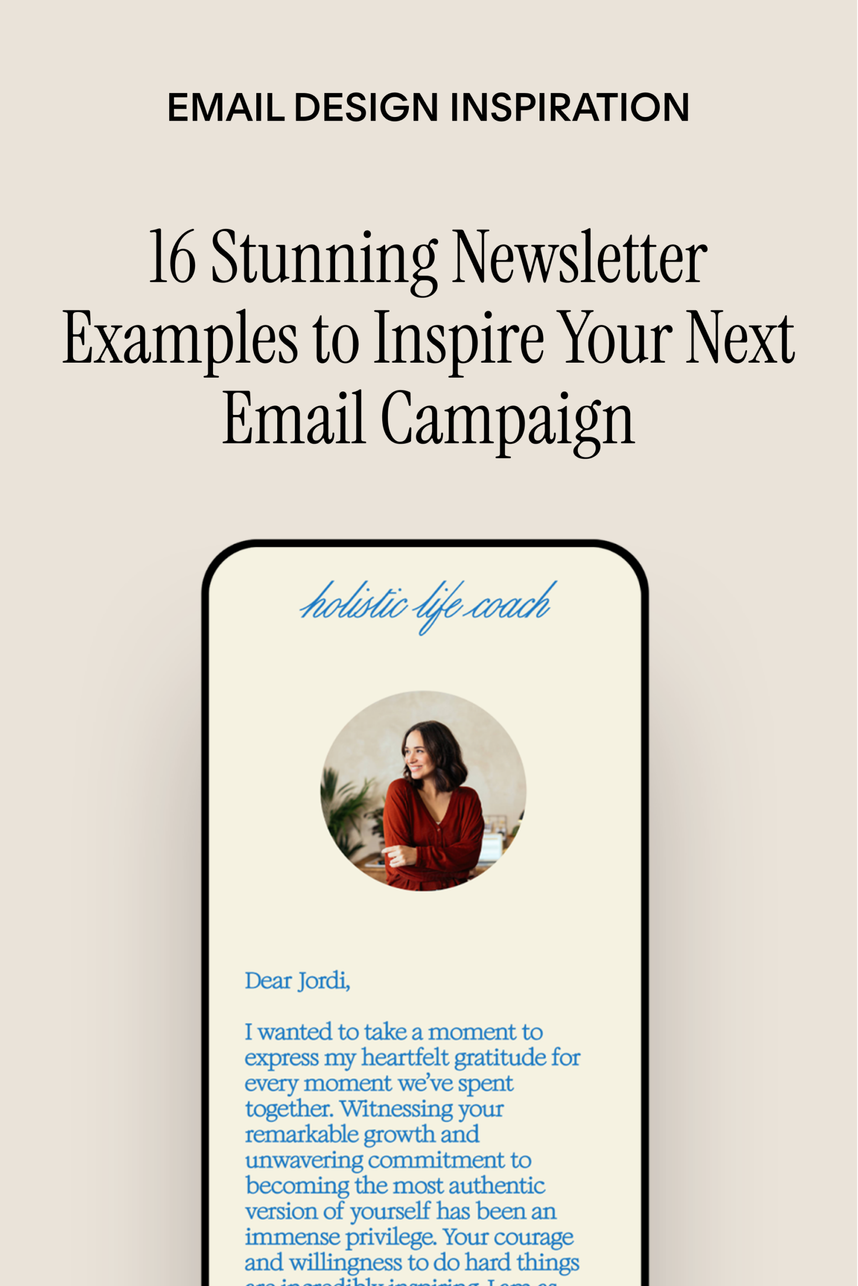 Email Newsletter Examples
